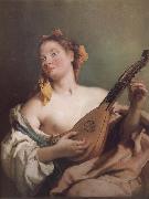 Mandolin played the young woman